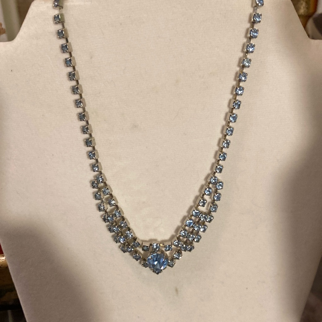 Vintage Rhinestones Choker278